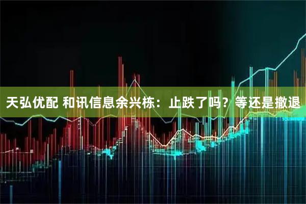 天弘优配 和讯信息余兴栋：止跌了吗？等还是撤退