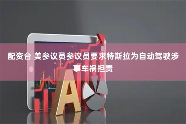 配资台 美参议员参议员要求特斯拉为自动驾驶涉事车祸担责