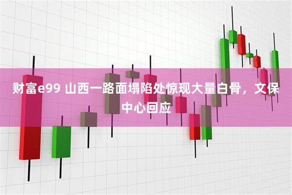 财富e99 山西一路面塌陷处惊现大量白骨，文保中心回应